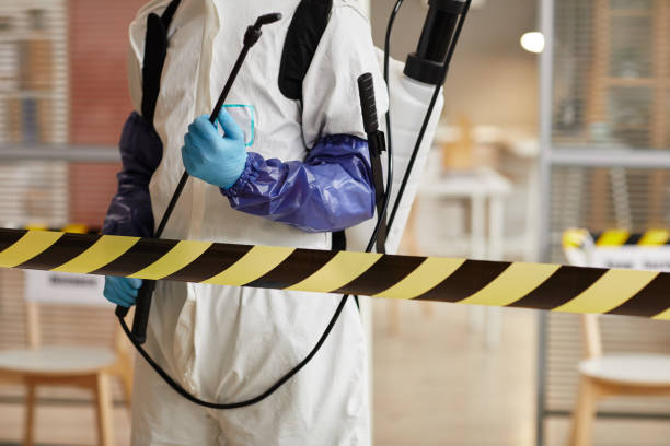 Professional Trauma Scene Cleanup technician working in Milan, NH